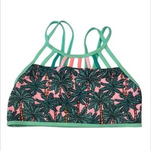 Xhilaration girls bikini sports bra top size14/16 new